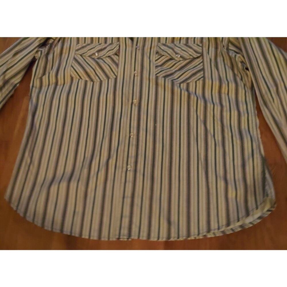 Mens Eagle Crest Dress Shirt Size Large
